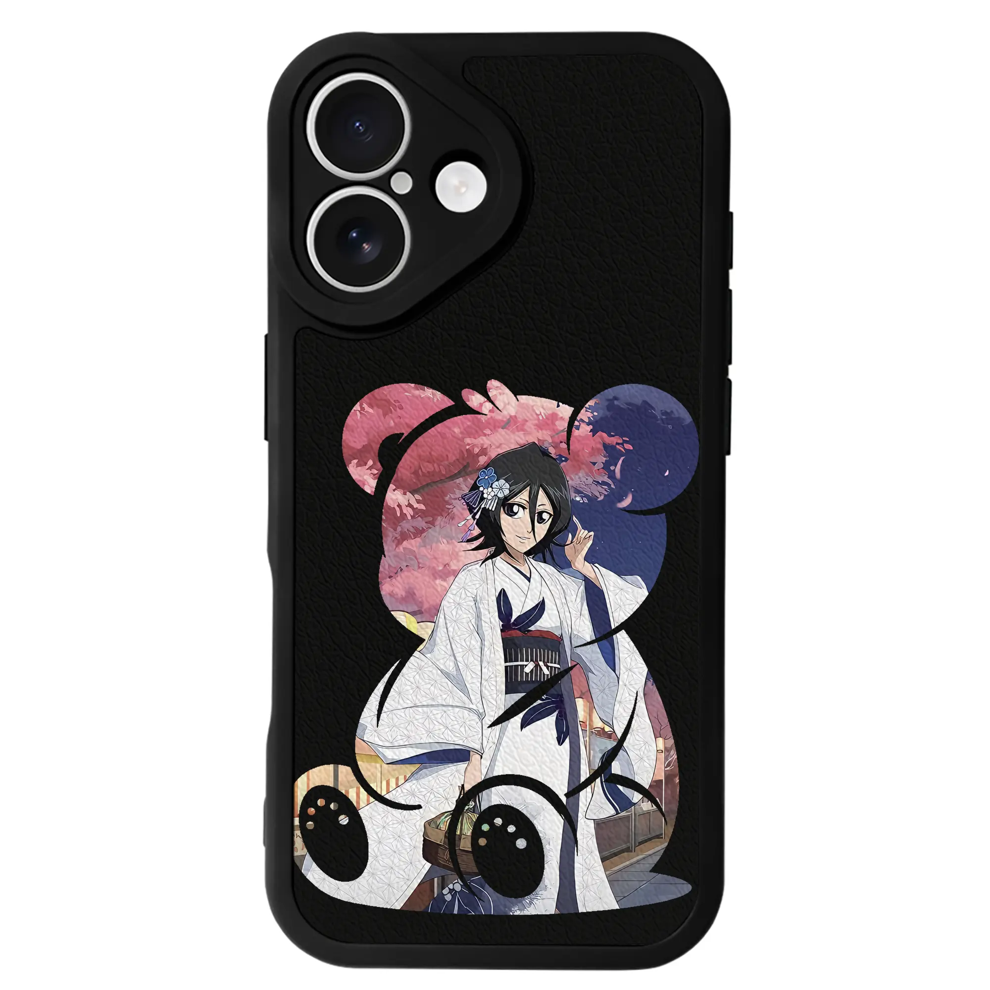 ブリーチ グッズ 朽木 ルキア - IPhone 16シリーズ対応 ・ シリコンスマホケース ・ レザー調 ・ 高精度フィット ・ 耐衝撃 ・ ワイヤレス充電対応 ・ 精密カット